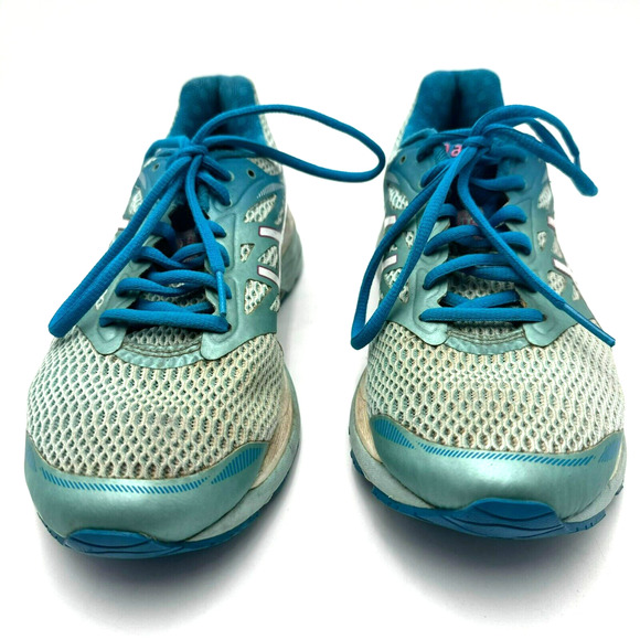 ASICS |‎ Gel Cumulus 18 Women's 8.5 D Running Shoes Blue Teal Athletic Sneakers - Picture 3 of 7